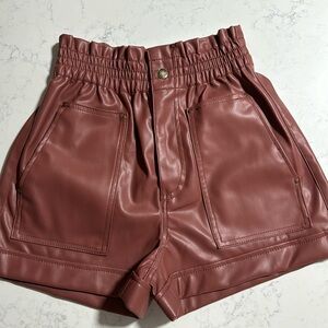 Leather muted brown Size USA 4